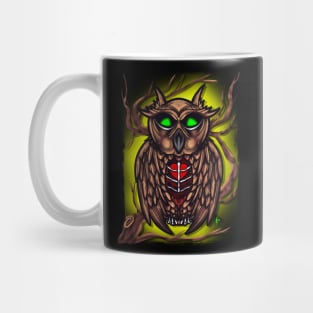 Creepy owl Mug